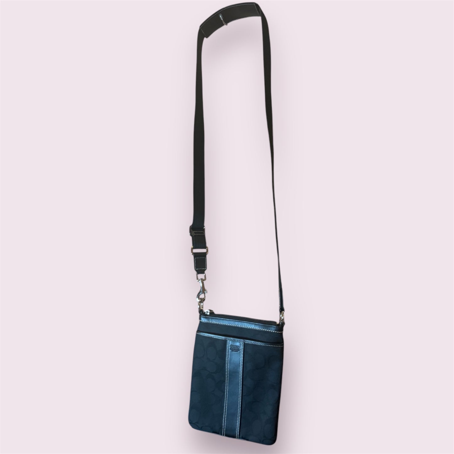 Like New Black Coach Crossbody Bag