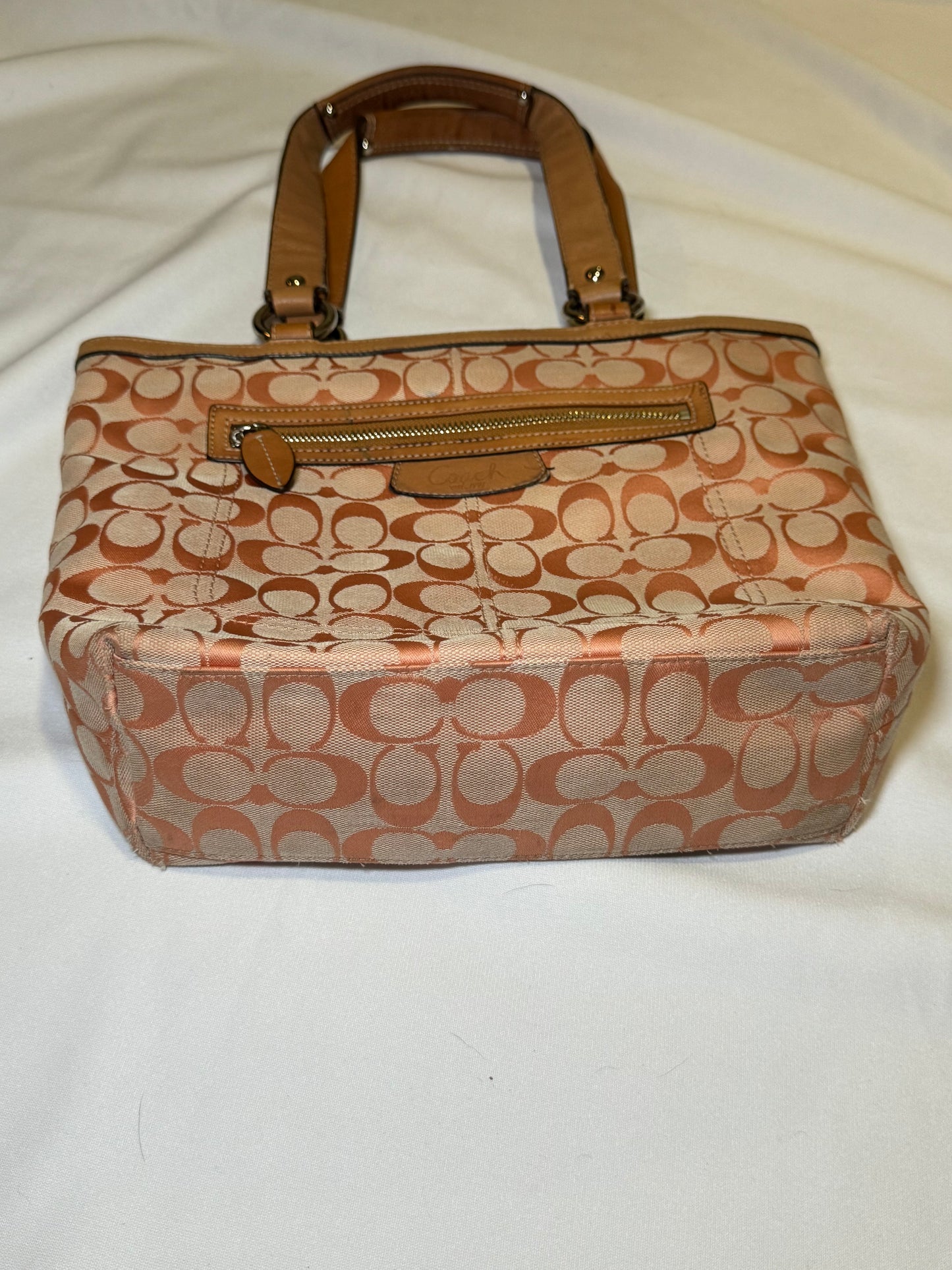 Vintage y2k Coach Penelope Signature Lunch Tote