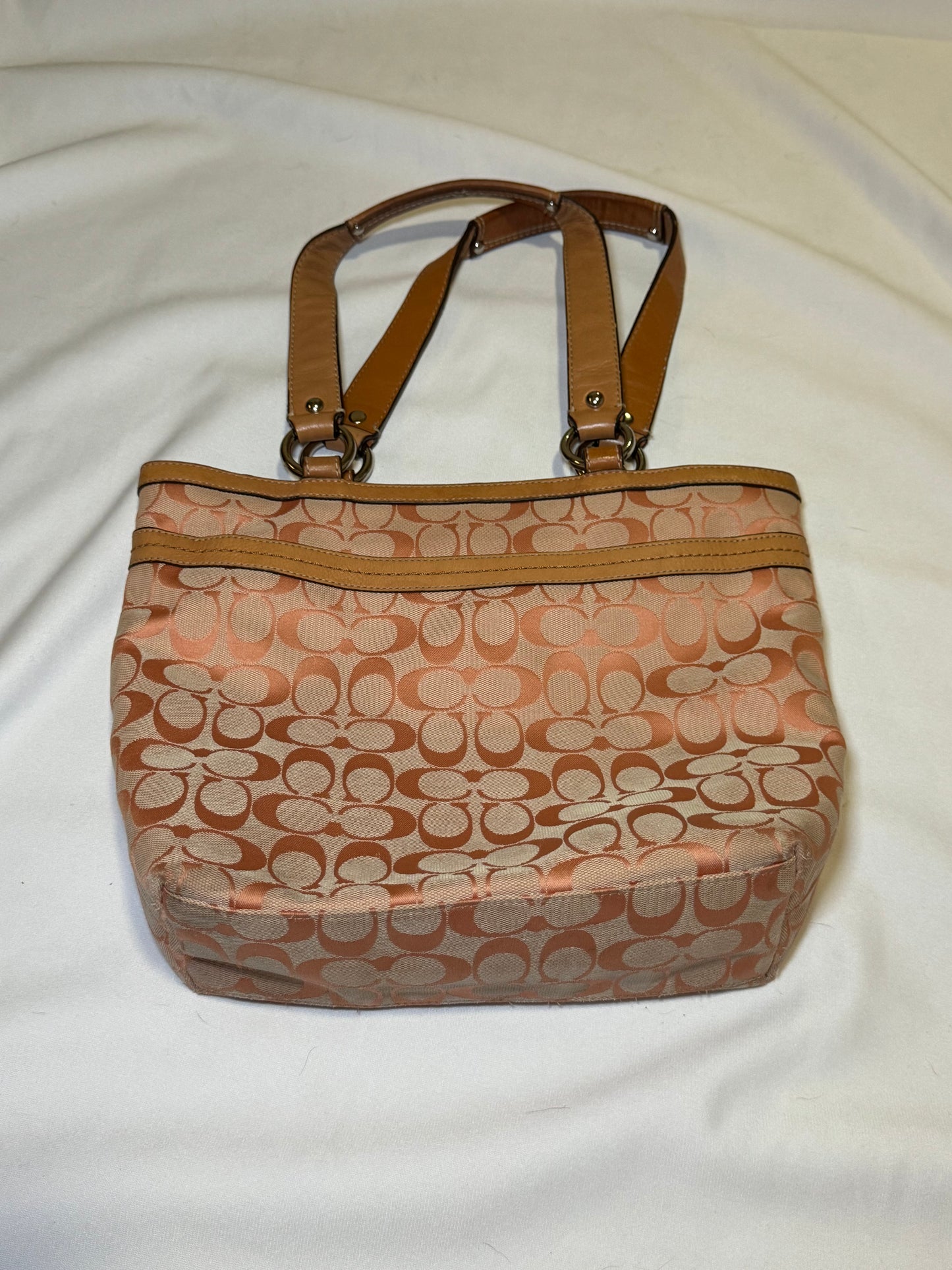 Vintage y2k Coach Penelope Signature Lunch Tote