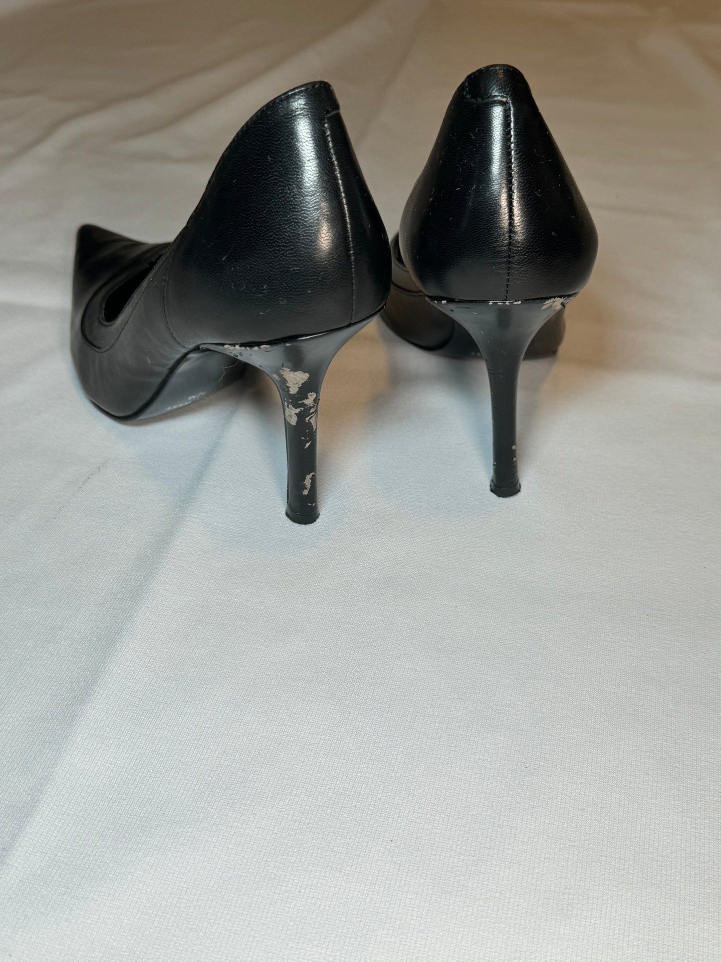 Vintage Y2K Nine West Black Leather Pumps