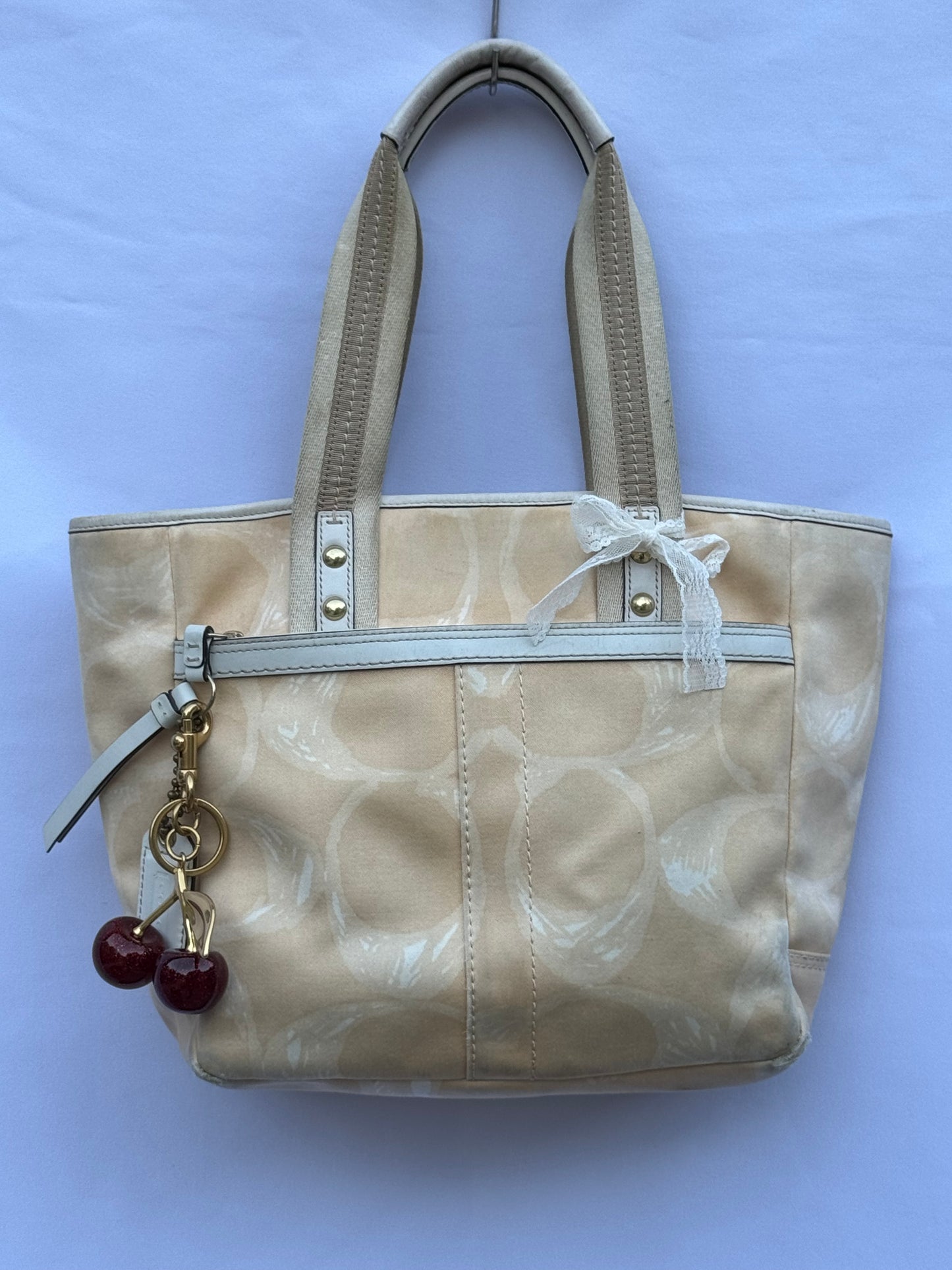 Vintage Y2K Coach Mini Tote Bag