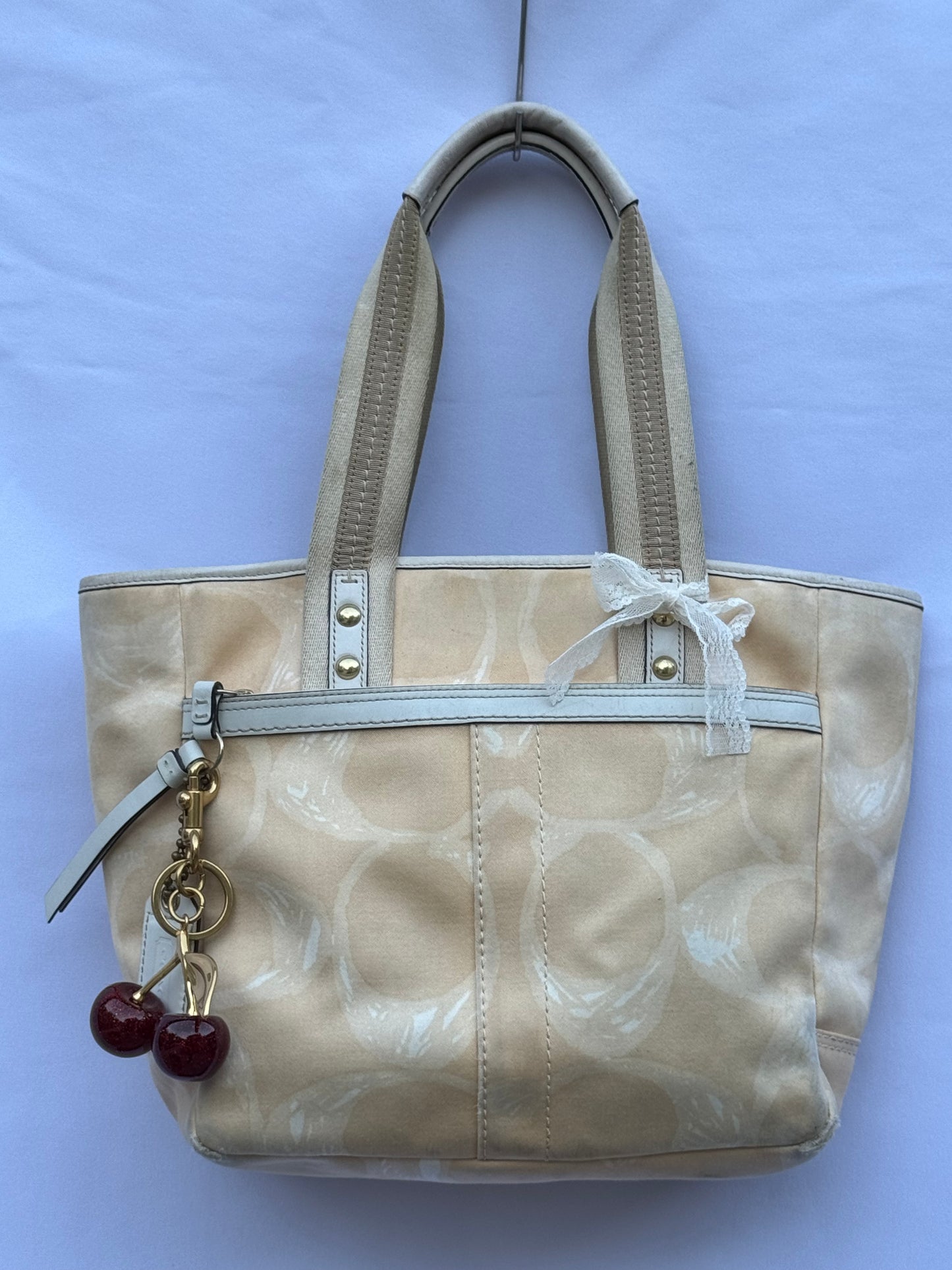 Vintage Y2K Coach Mini Tote Bag