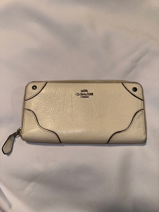 White Coach Wallet