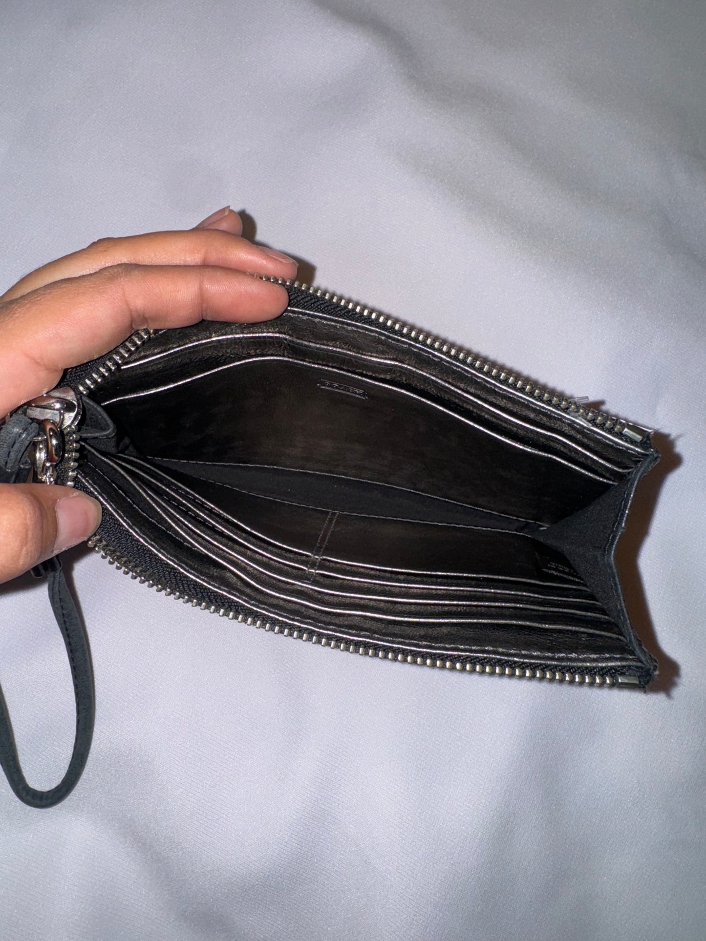 Black Coach Wristlet