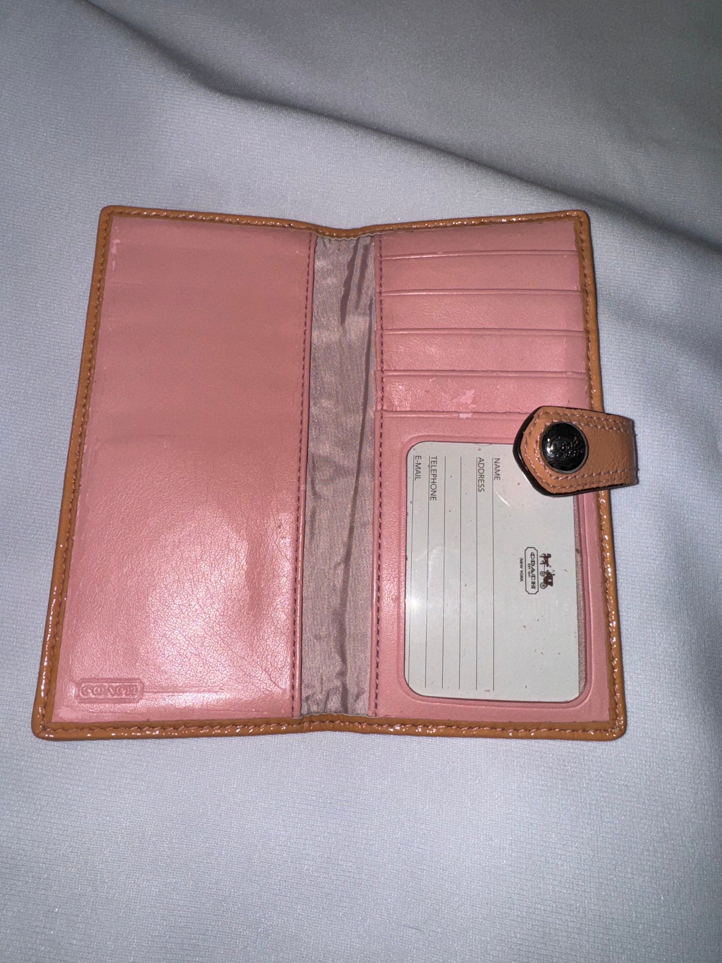 Vintage Y2k Pink Jacquard Wallet