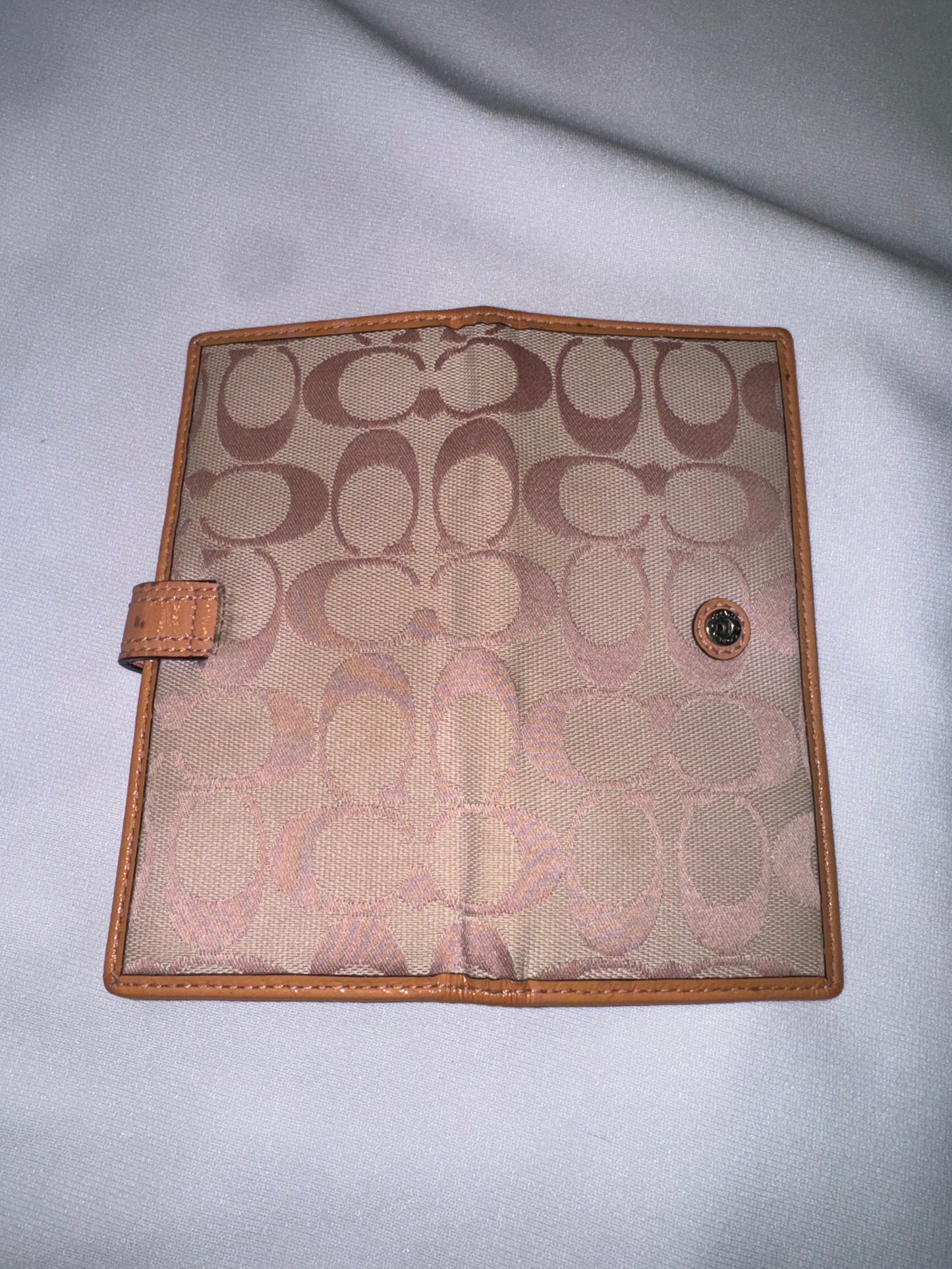 Vintage Y2k Pink Jacquard Wallet