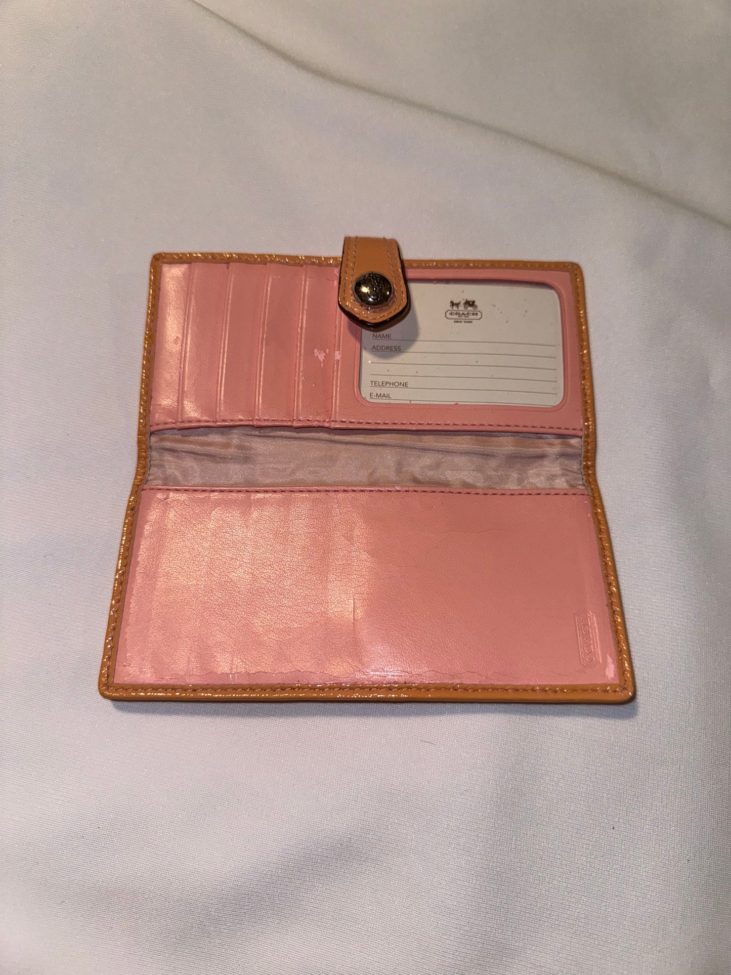 Vintage Y2k Pink Jacquard Wallet