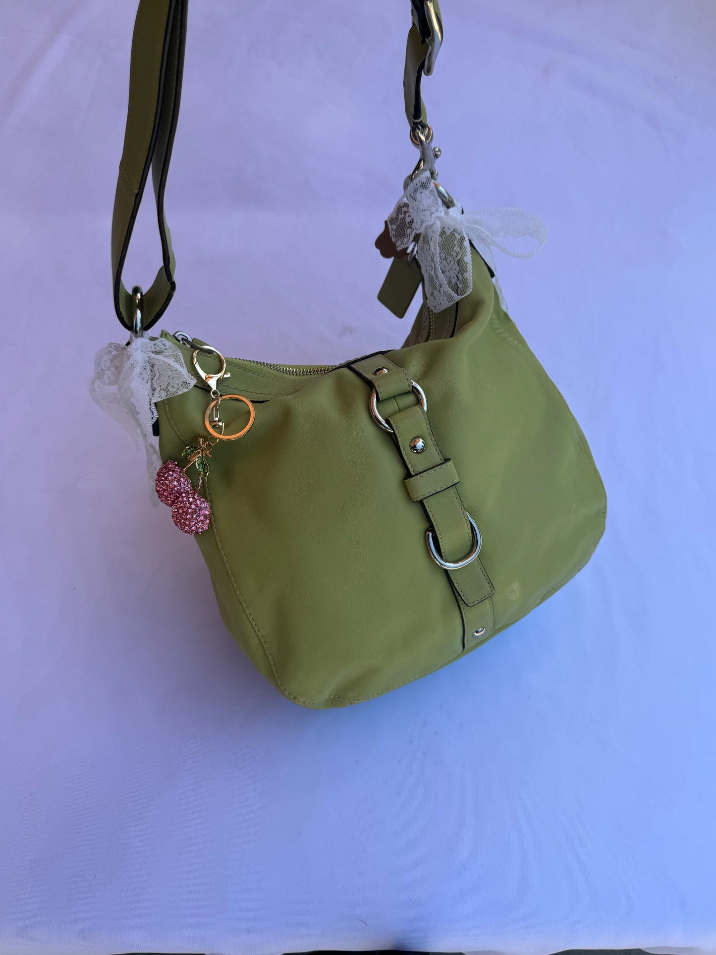 Vintage y2k Green Coach Chelsea Adjustable bag